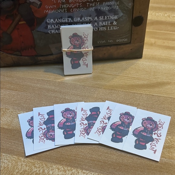 Series 2 Plush Toy with Red Outfit-Teddy Scares…..Granger Evermore - Picture 13 of 15